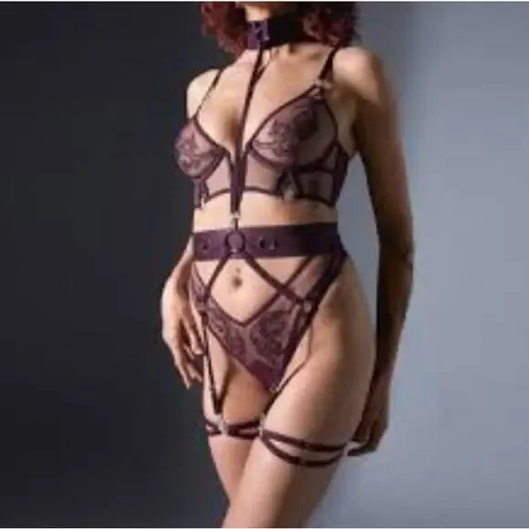 NWT Thistle and Spire Lingerie Tigris Plus Size 3X - Picture 6 of 6